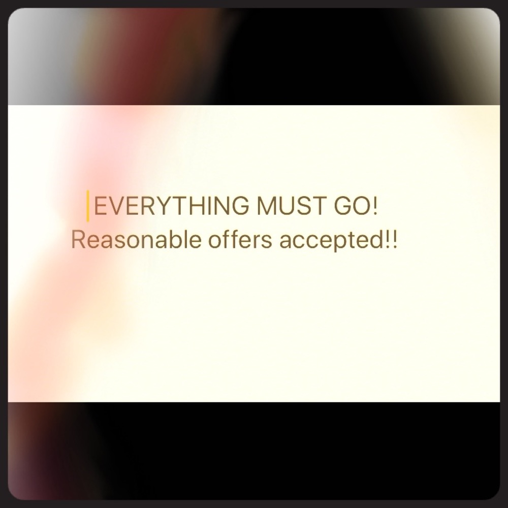 MOVING SALE